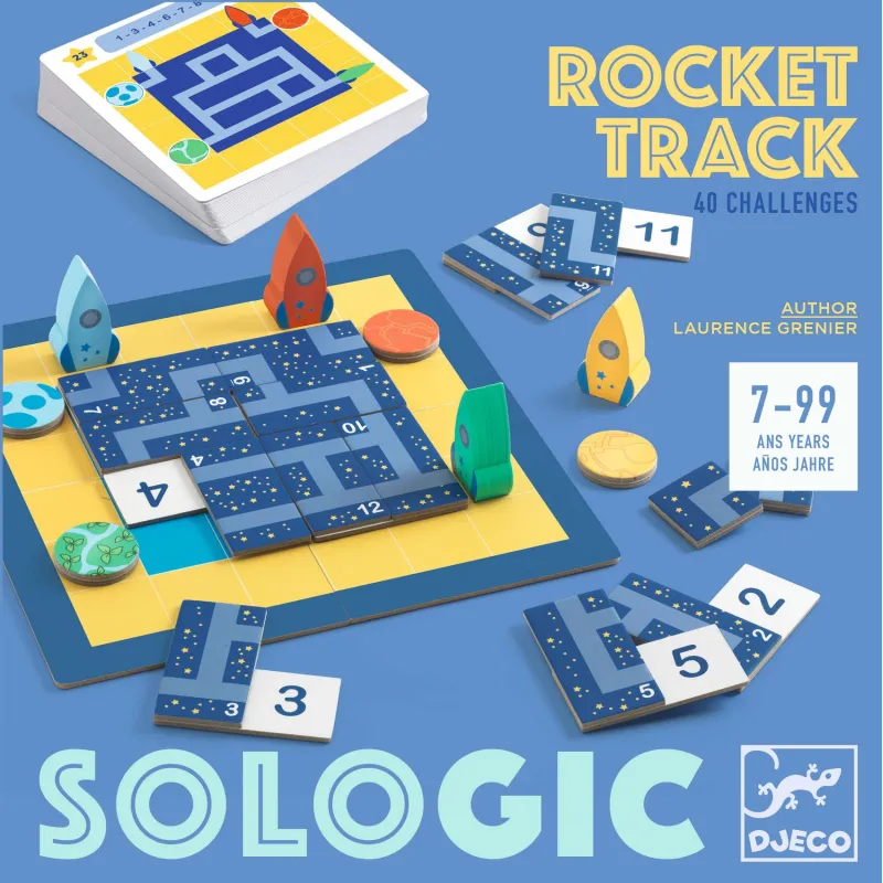 Rocket Track - Jeu de logique Djeco dès 7 ans