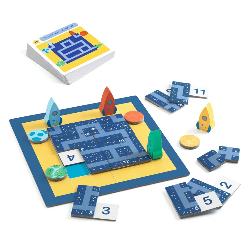 Rocket Track - Jeu de logique Djeco dès 7 ans