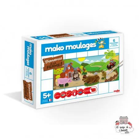 mako moulages - Welcome to the Farm - MAK-39011 - Mako Créations - Plaster casts - Le Nuage de Charlotte