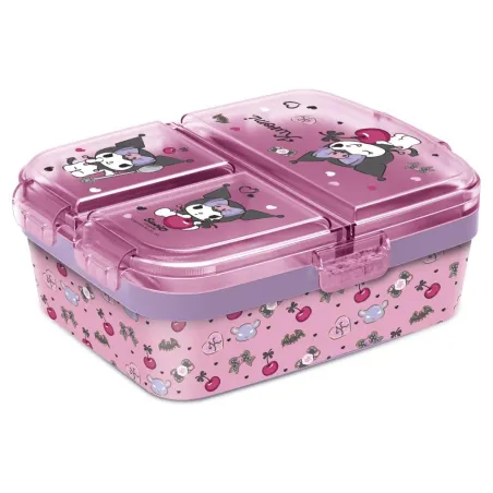 Kuromi lunch box with compartments