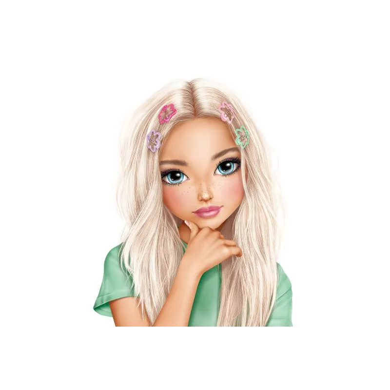 Mini hair clips GLOW TO GO - TOPModel