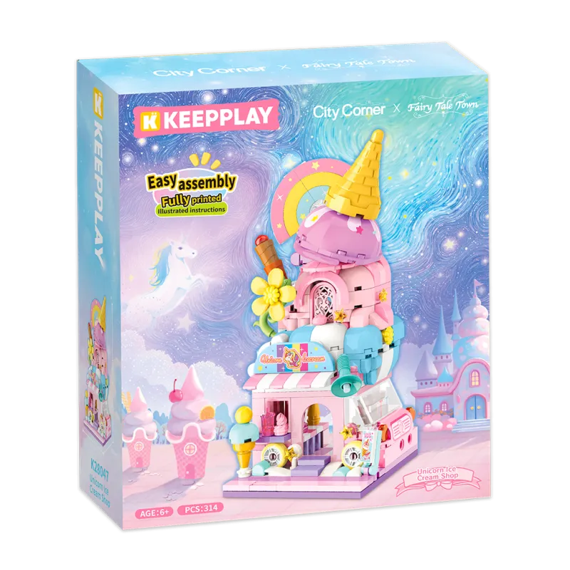 Keepplay City Corner - Le glacier licorne