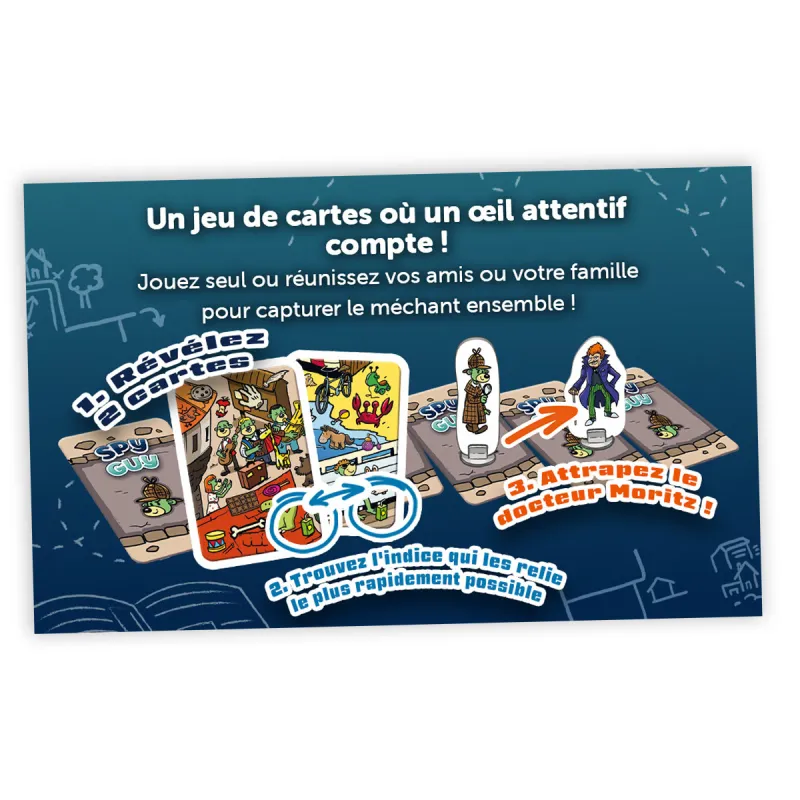 Spy Guy - Le jeu de cartes
