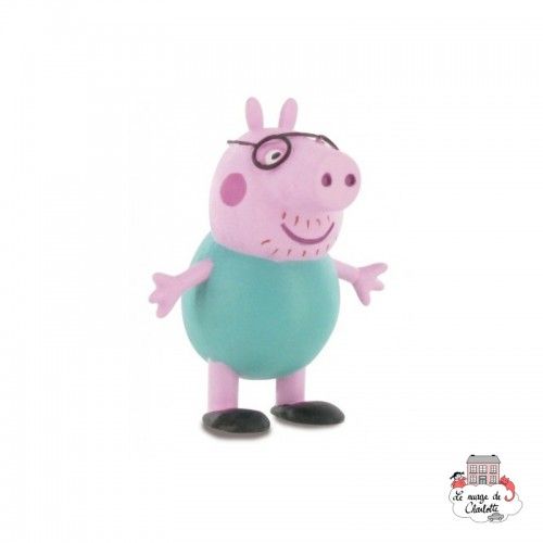 Peppa Pig - Papa Pig - COM-Y99682 - Comansi - Figurines et accessoires - Le Nuage de Charlotte