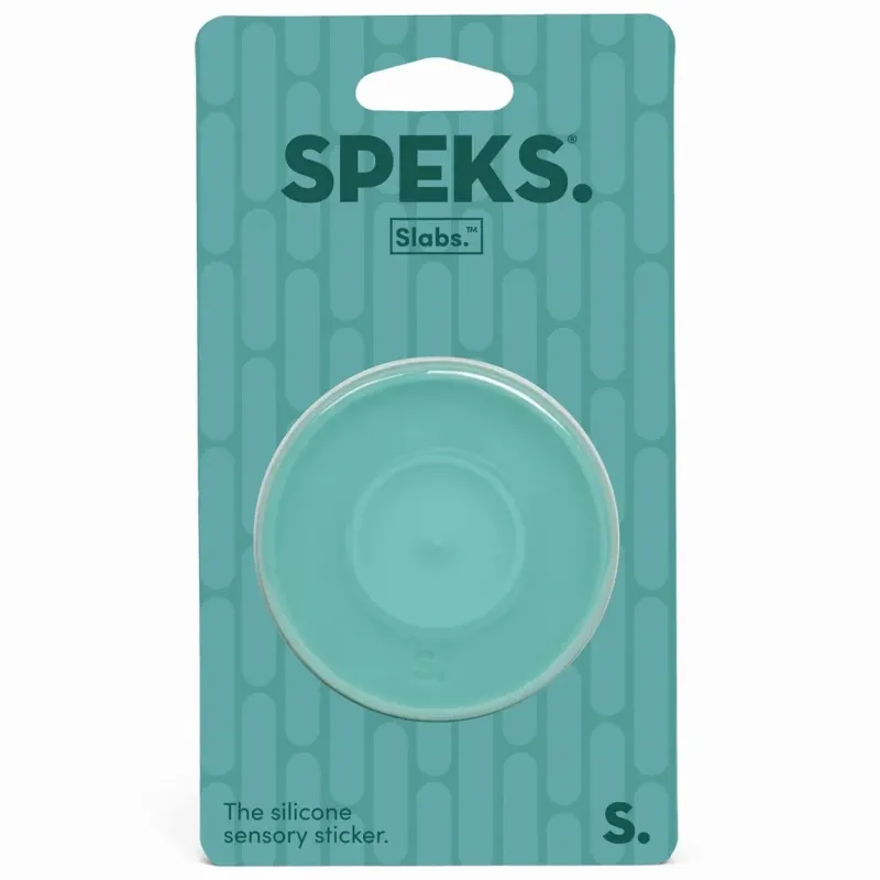 Speks - Slabs, sticker sensoriel en silicone