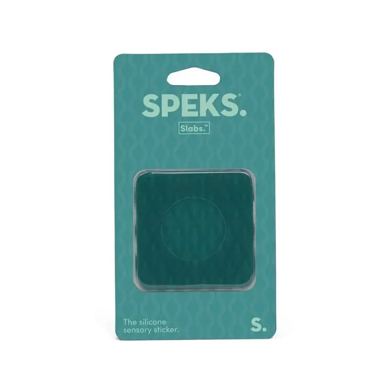 Speks - Slabs, sticker sensoriel en silicone
