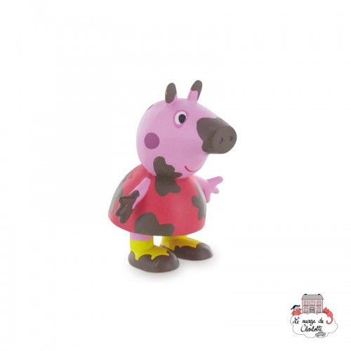 Peppa Pig - Peppa pig dans la boue - COM-Y99687 - Comansi - Figurines et accessoires - Le Nuage de Charlotte