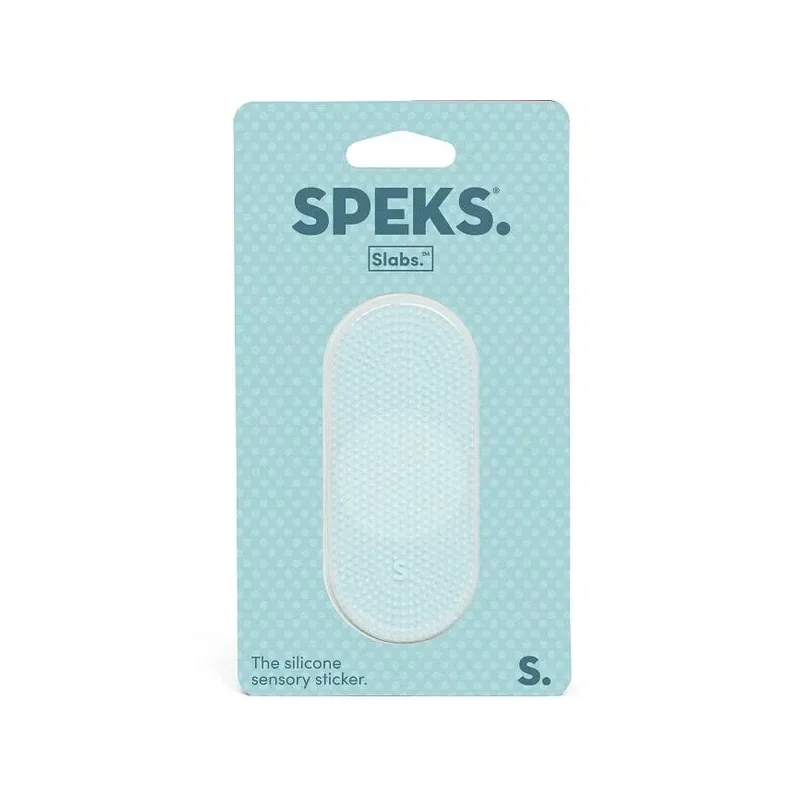 Speks - Slabs, sticker sensoriel en silicone