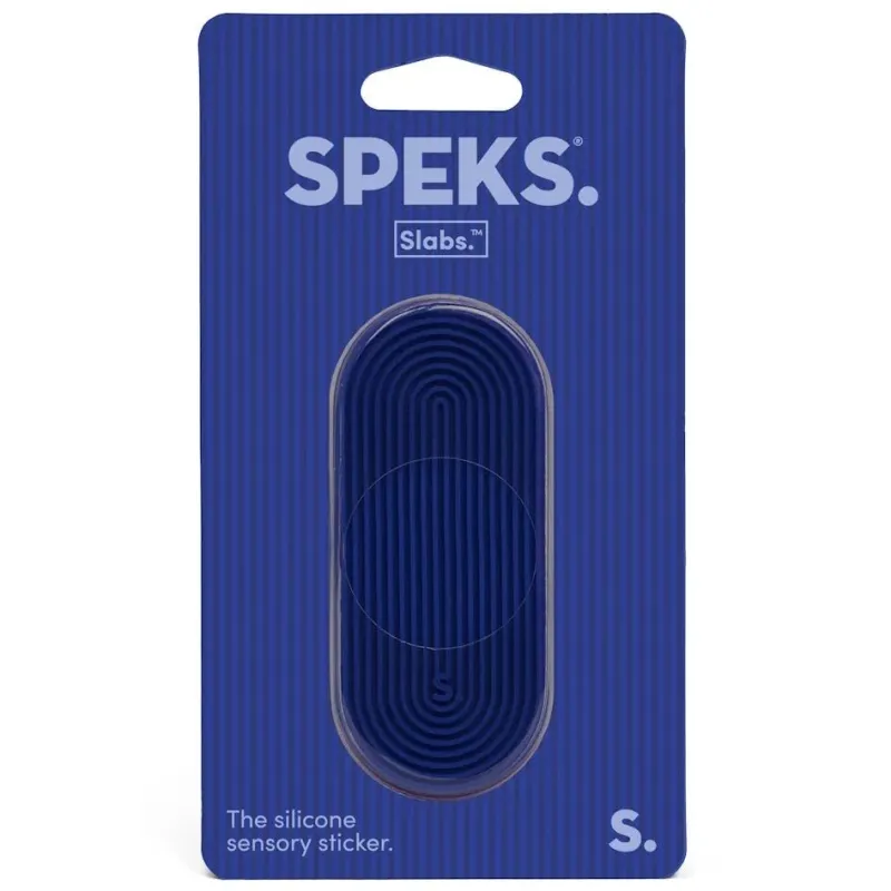Speks - Slabs, sticker sensoriel en silicone