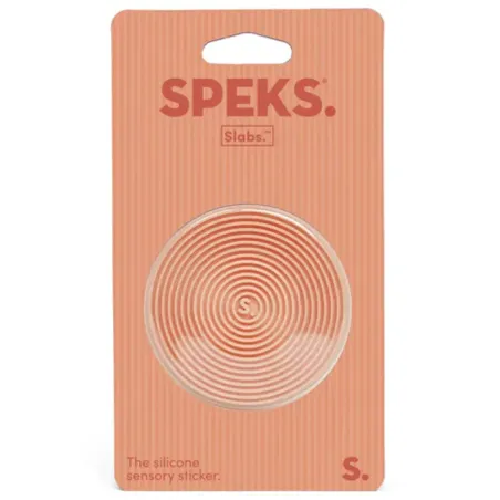 Speks - Slabs, sticker sensoriel en silicone