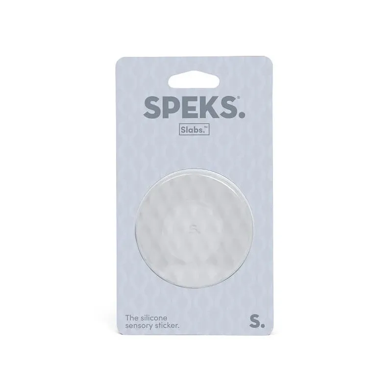 Speks - Slabs, sticker sensoriel en silicone