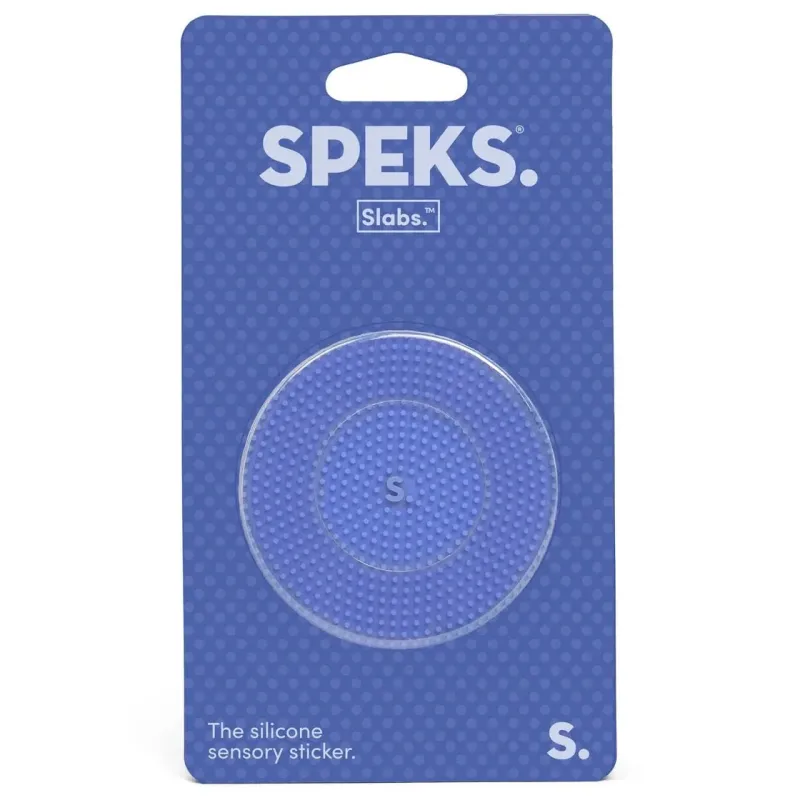 Speks - Slabs, sticker sensoriel en silicone