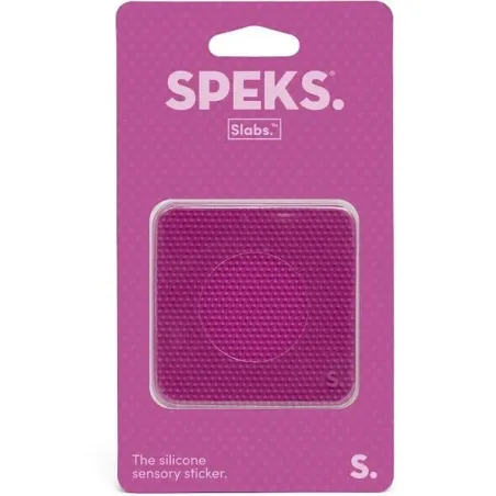 Speks - Slabs, sticker sensoriel en silicone