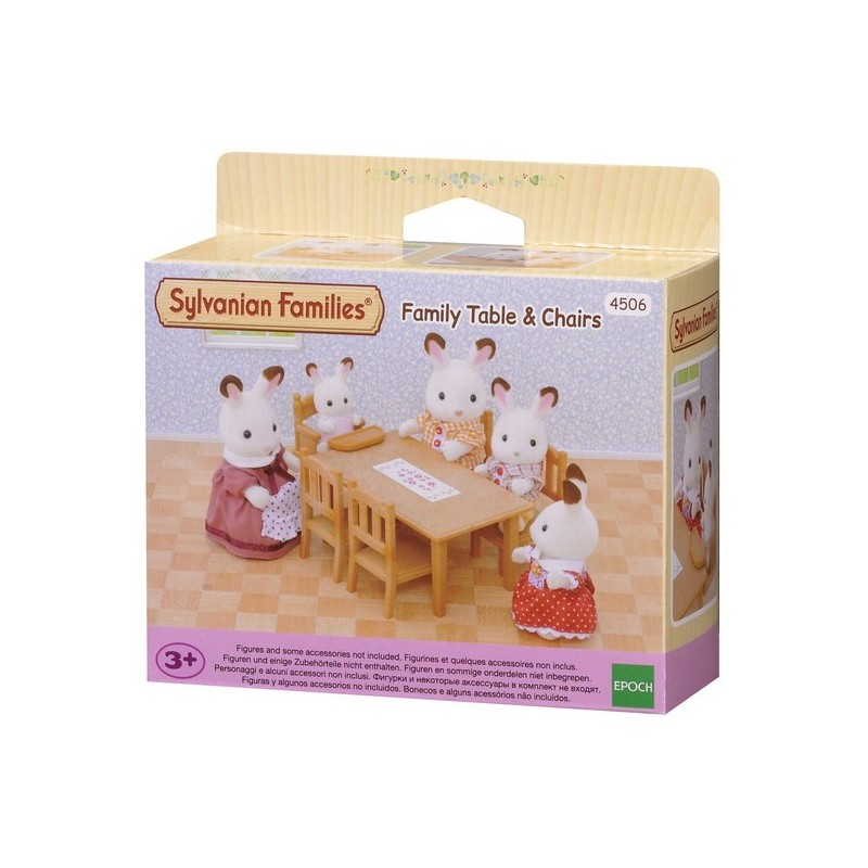 Sylvanian Families - Family Table & Chairs - EPO-2933 - Epoch - Sylvanian Families - Le Nuage de Charlotte