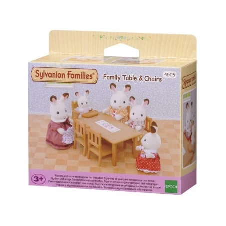 Sylvanian Families - Family Table & Chairs - EPO-2933 - Epoch - Sylvanian Families - Le Nuage de Charlotte