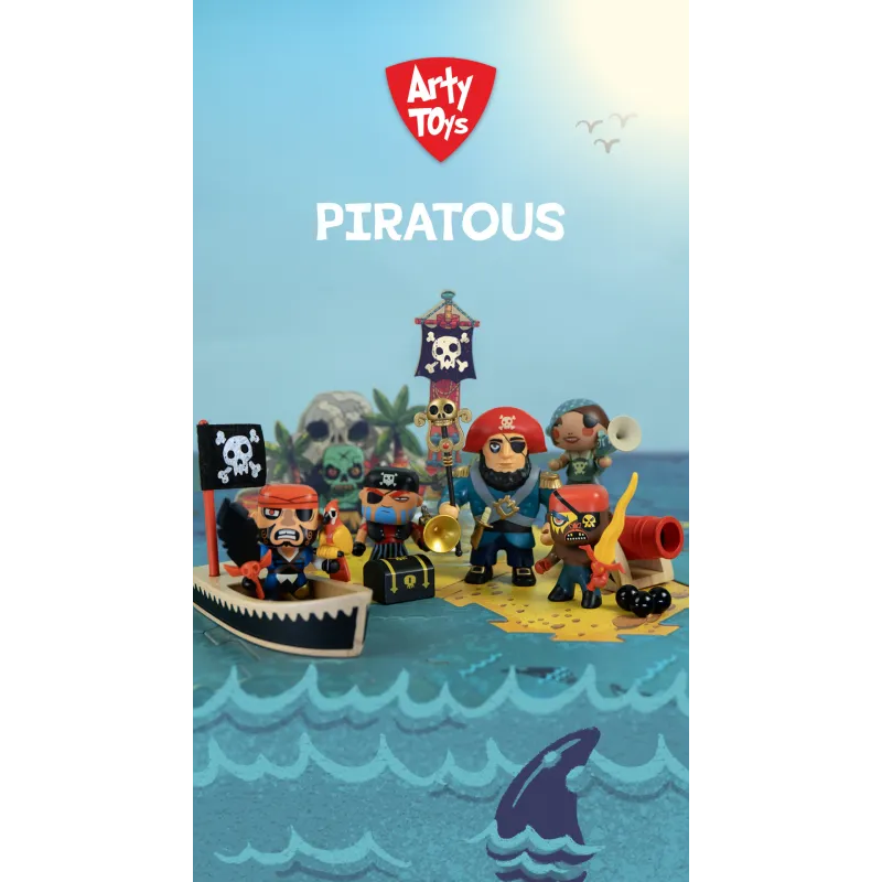 Arty Toys - Ze Piratous - Djeco