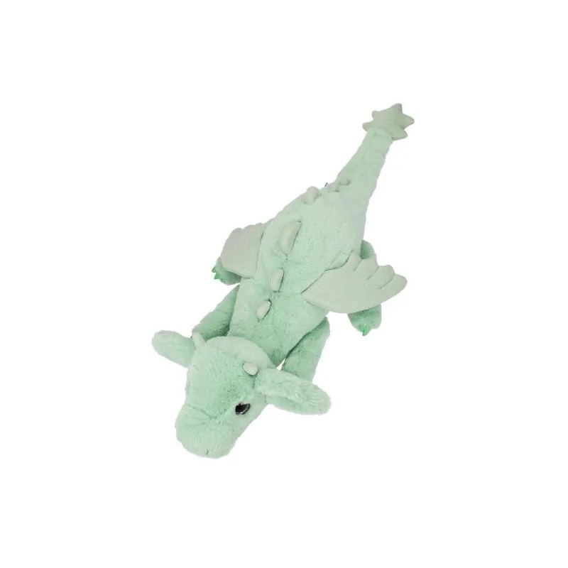 Snukis - Dragon en peluche vert, grand format