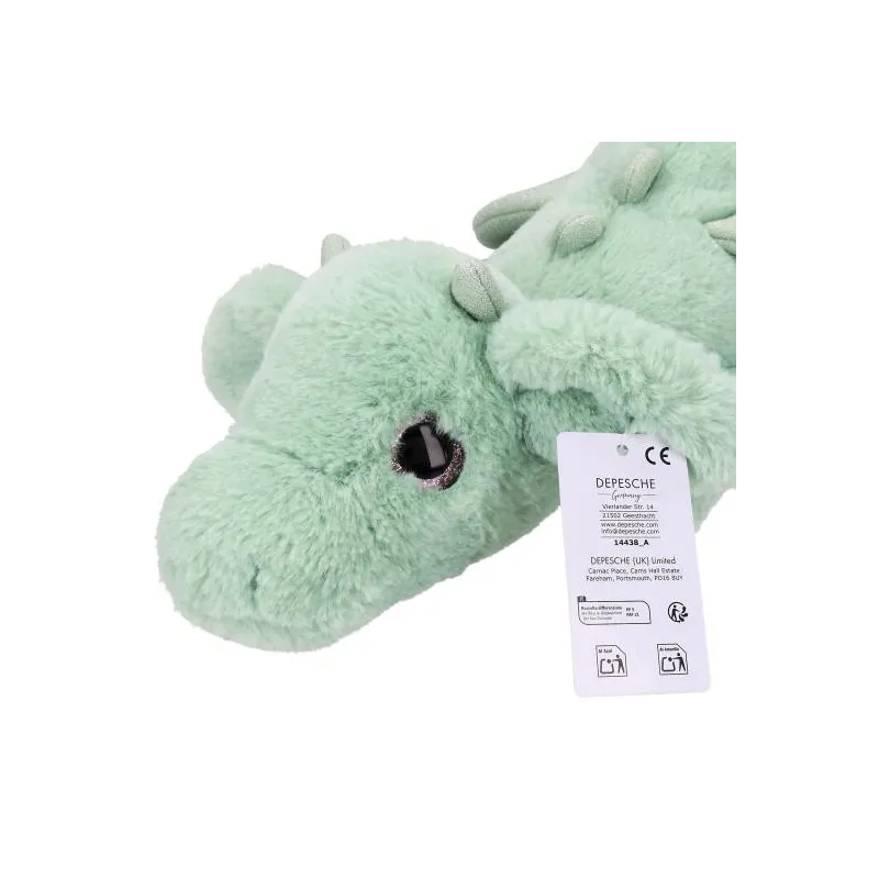 Snukis - Peluche dragon vert