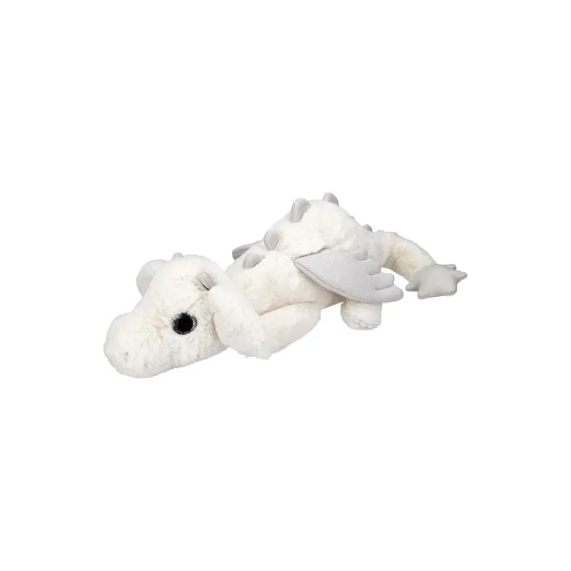 Snukis - Dragon en peluche blanc, grand format