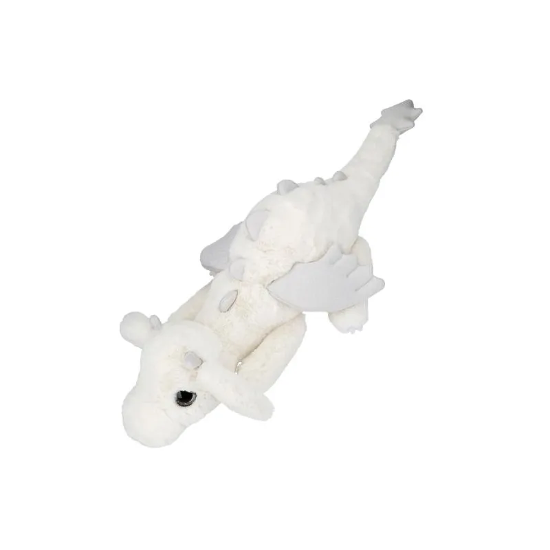 Snukis - Dragon en peluche blanc
