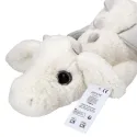 Snukis - Dragon en peluche blanc