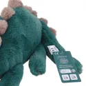 Dino World - Peluche dino allongé vert pétrole