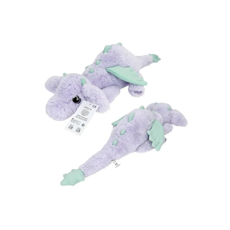 Snukis - Dragon en peluche lilas
