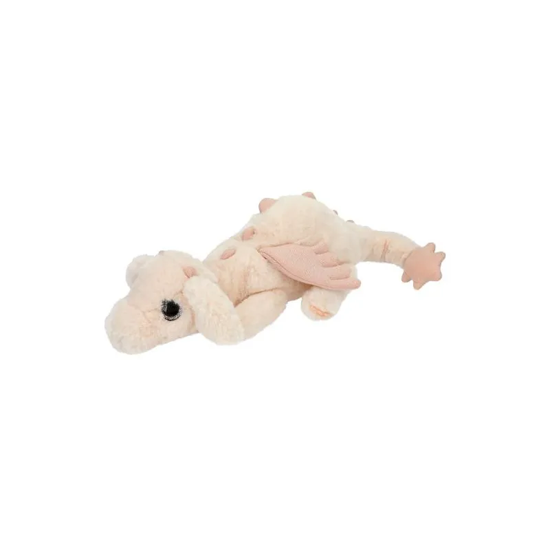 Snukis - Dragon en peluche abricot