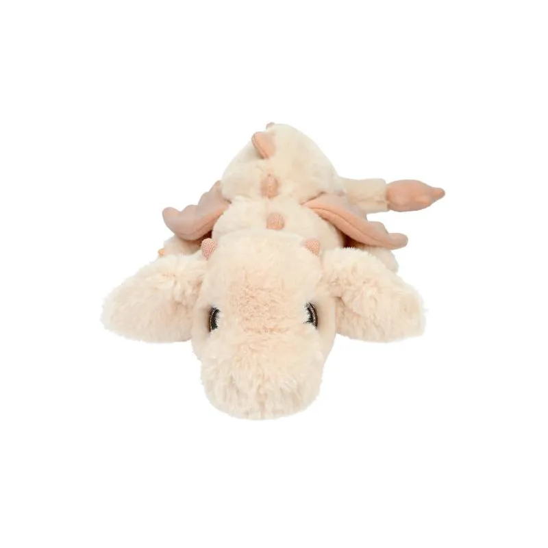 Snukis - Dragon en peluche abricot