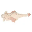 Snukis - Dragon en peluche abricot