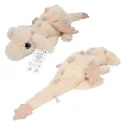 Snukis - Dragon en peluche abricot