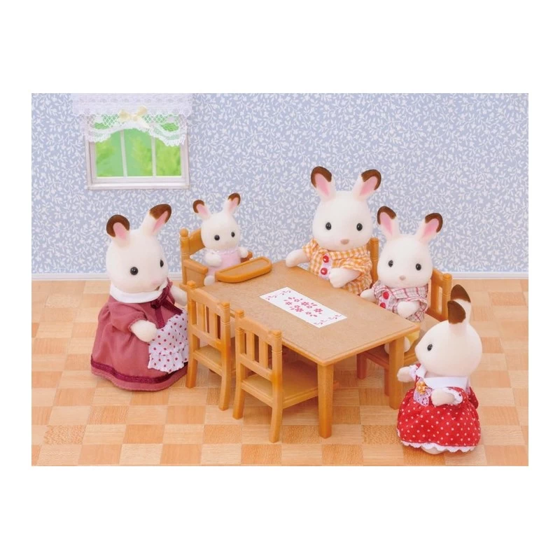 Sylvanian Families - Family Table & Chairs - EPO-2933 - Epoch - Sylvanian Families - Le Nuage de Charlotte