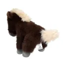 Miss Melody - Cheval en peluche marron 20 cm