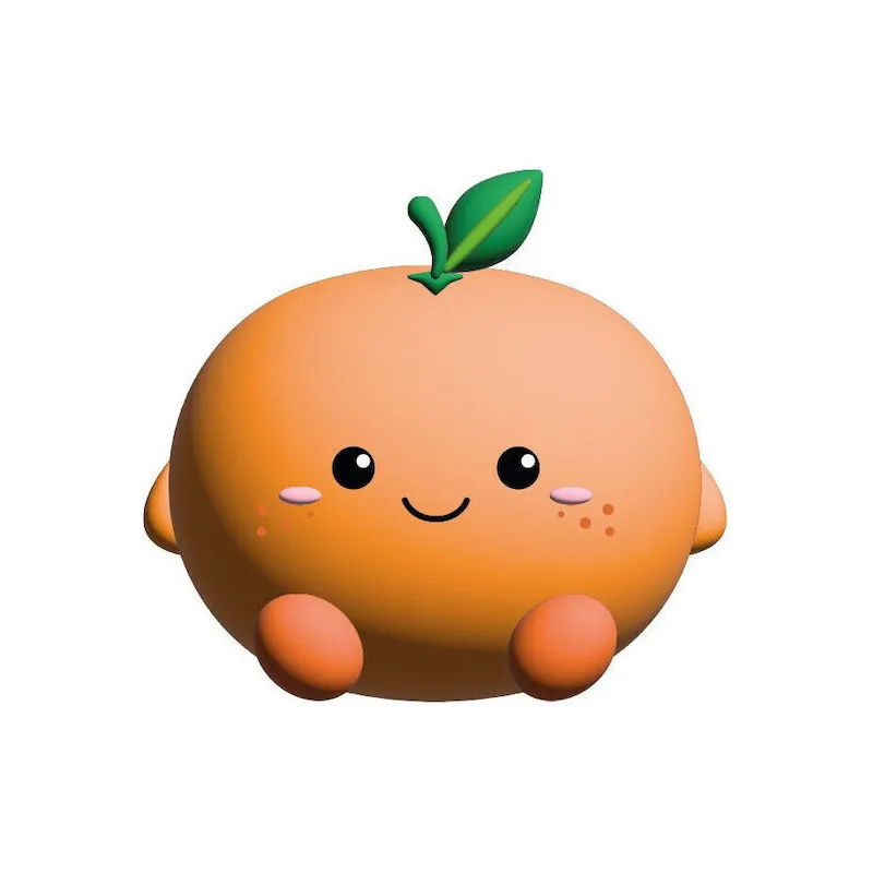 i-Total - Squeezy Buddies anti-stress Olly Orange, orange
