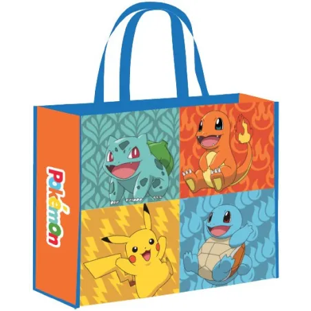 Pokémon - Sac shopper recyclé 45x40 cm (modèle 4 à nommer)