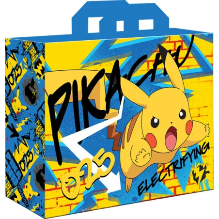 Pokémon - Sac shopper recyclé 45x40 cm (modèle 2 à nommer)