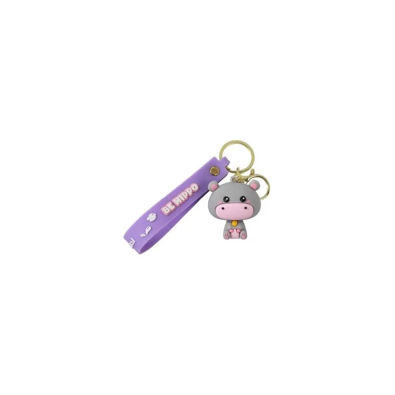 i-Total - Porte-clés Be Hippo!, hippopotame