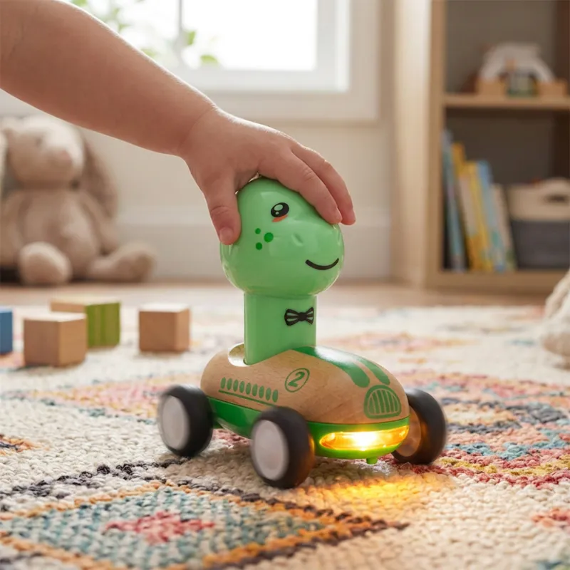 Routoudou Press & Go - Le dino