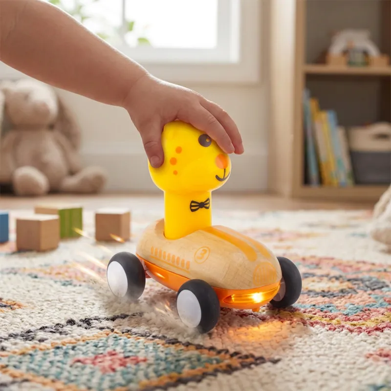 Routoudou Press & Go - La girafe