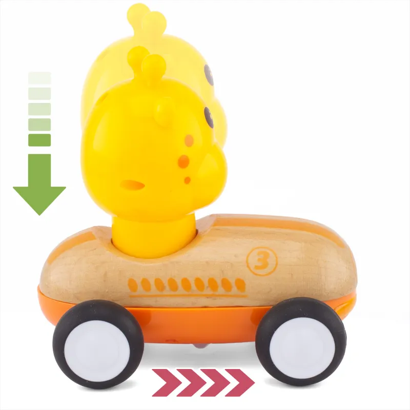 Routoudou Press & Go - La girafe