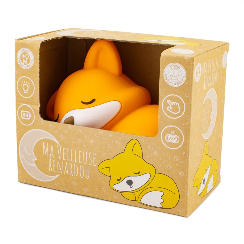 Renardou the fox night light