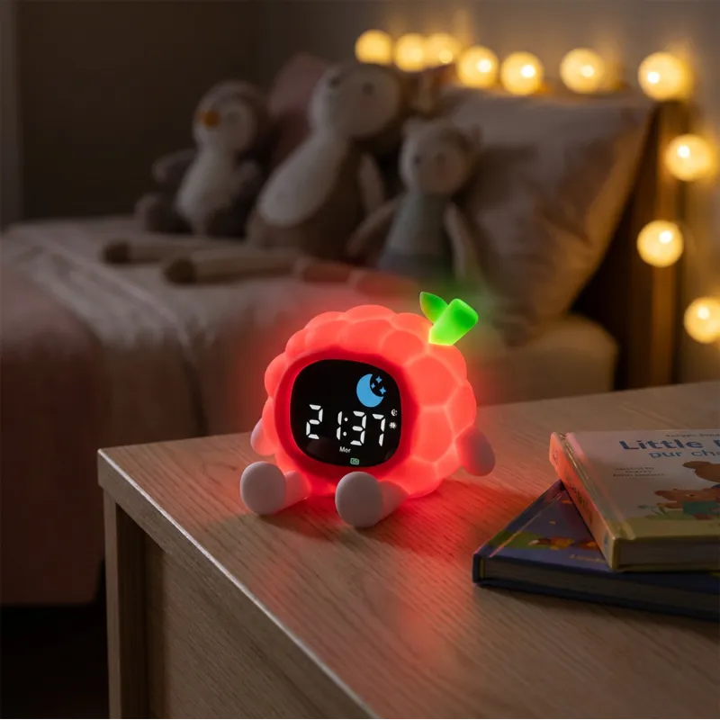 Veilleuse réveil Réveillou - La framboise