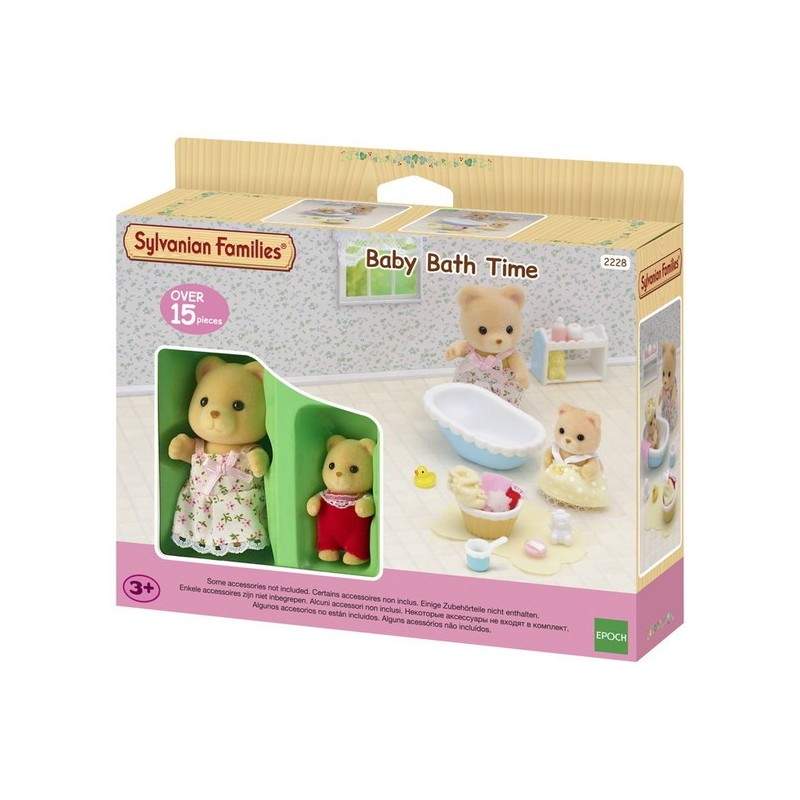 Baby Bath Time - EPO-2228 - Epoch - Sylvanian Families - Le Nuage de Charlotte