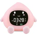 Réveillou night light and alarm clock - Peach