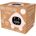 Réveillou night light and alarm clock - Peach