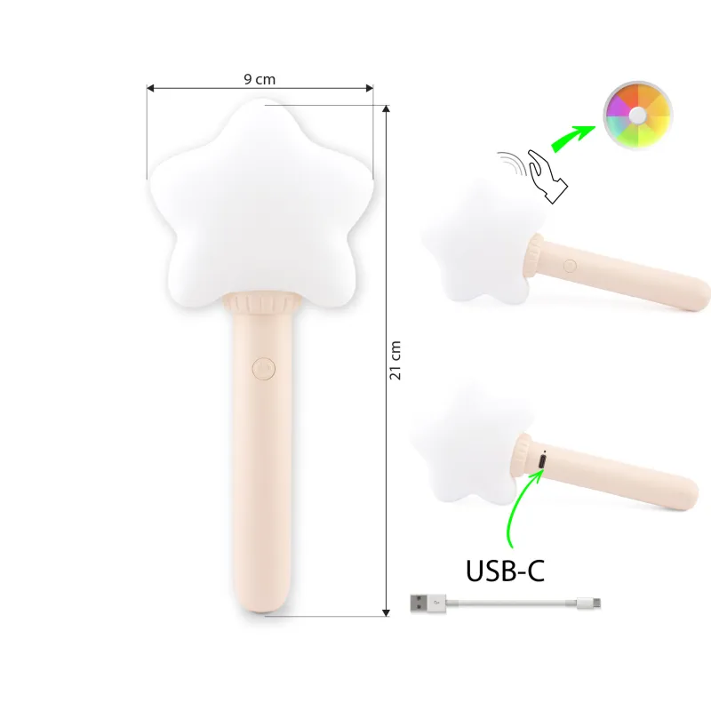 Light-up fairy wand