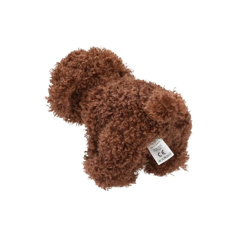 TOPModel - Peluche chien Cody marron foncé
