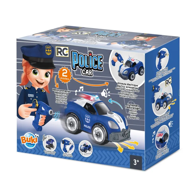 Ingénieur Junior - Voiture de police RC Buki | Le Nuage de Charlotte