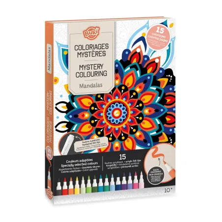Mystery colouring - Mandalas Buki | Le Nuage de Charlotte