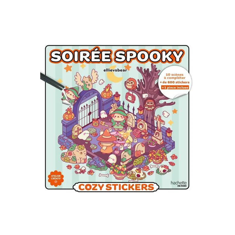 Cozy Stickers - Soirée Spooky